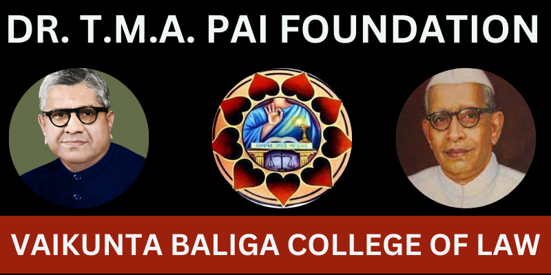 Vaikunta Baliga College of Law Udupi Logo